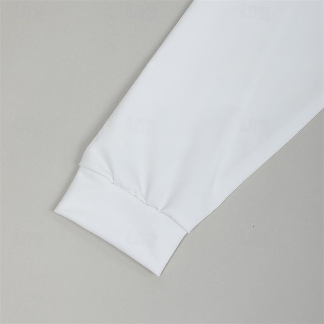 Quarter Zip Polo Pullover - Plain Long Sleeve, Pocket Design, Versatile Regular Fit for Spring & Fall