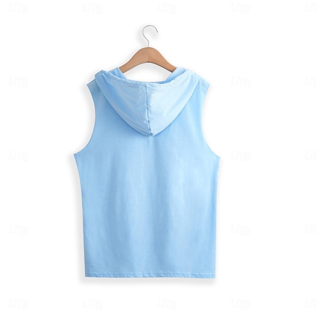 Versatile Sleeveless Hooded Tank Top for Summer Fitness and Casual Wear