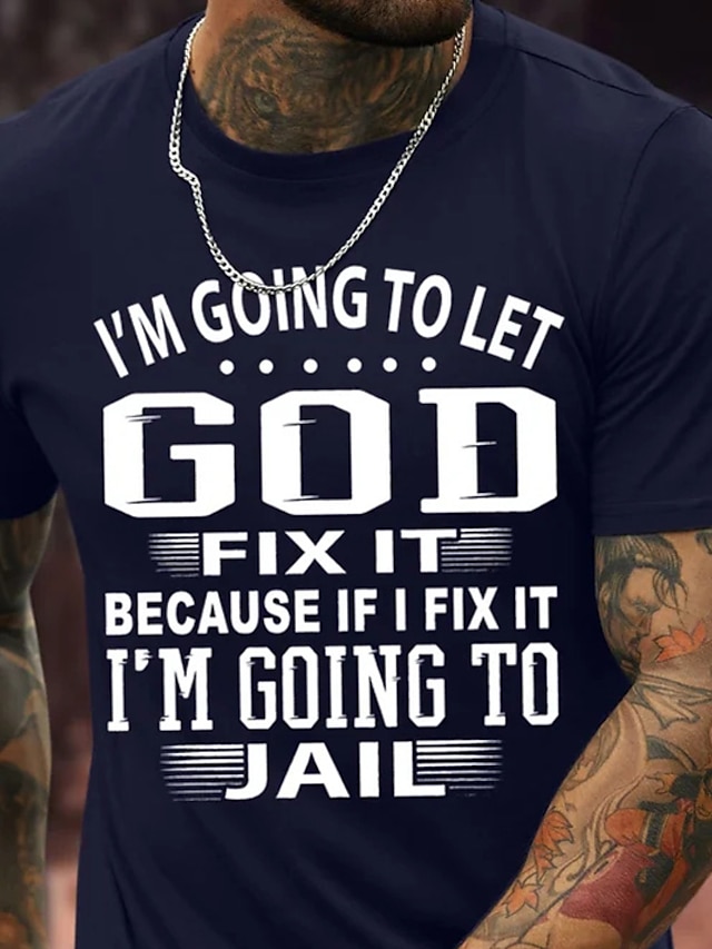 Green 100% Cotton Graphic Tee with Faith Print - Classic Crew Neck Casual Style for Summer and Streetwear